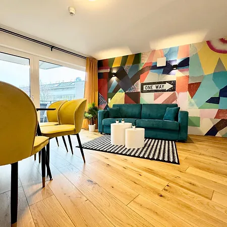 Kreative Wohnung Mit Balkon Vienna Exterior photo