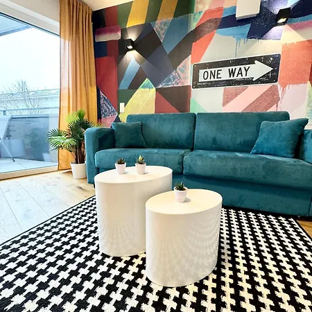 Kreative Wohnung Mit Balkon Vienna Exterior photo